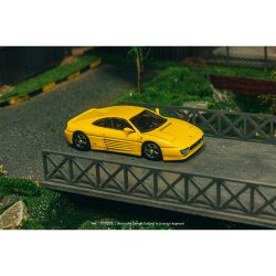 Tarmac Works - Ferrari 348 Challenge (Yellow) [Pre-order]