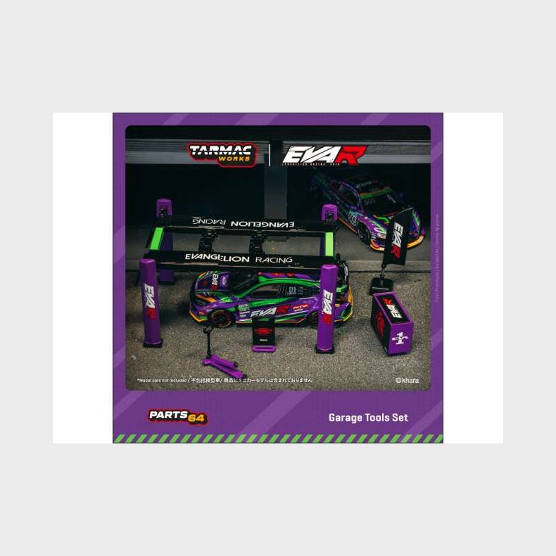Tarmac Works - Garage Tools Set EVA Racing [Pre-order]