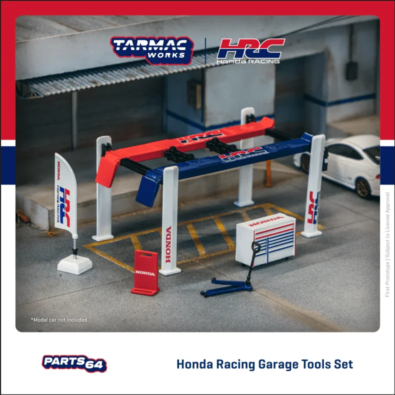 Tarmac Works -  Garage Tools Set "Honda Racing"