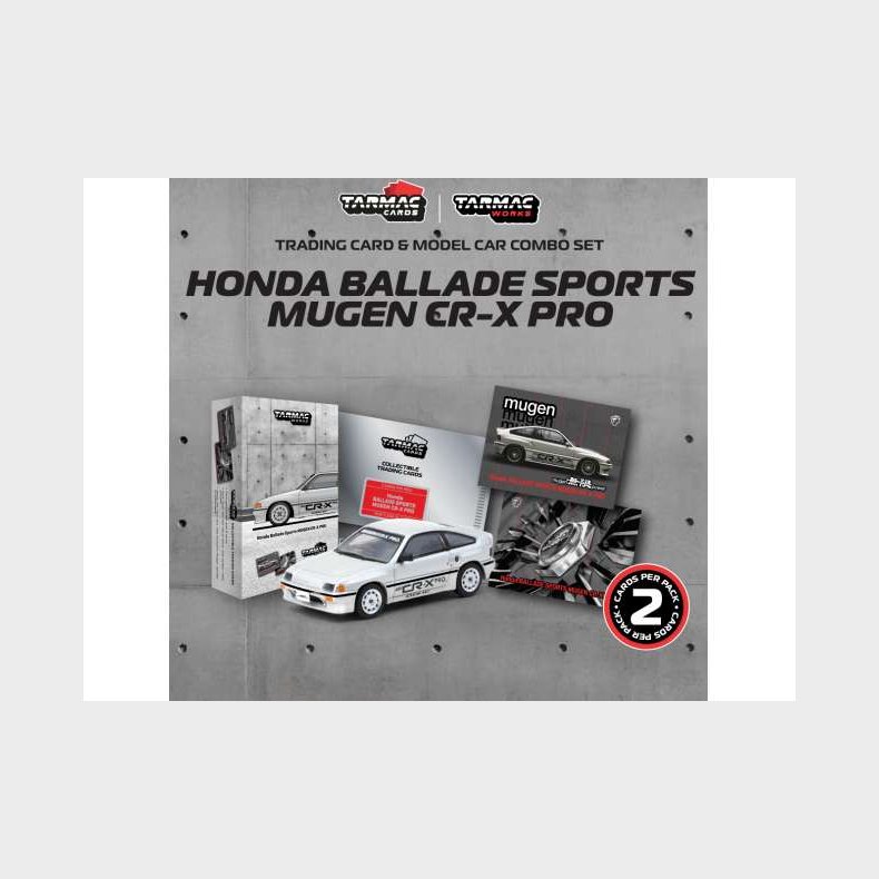 Tarmac Works - Honda Ballade Sports Mugen CR-X Pro [Pre-order]