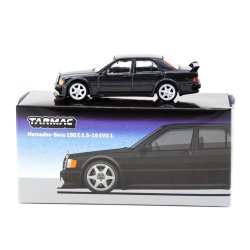 Tarmac Works - Mercedes Benz 190E 2.5-16 EVO 1 (Blue/Black) [Pre-order]