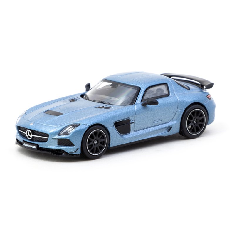 Tarmac Works - Mercedes Benz SLS AMG Coupe (Blue) [Pre-order]