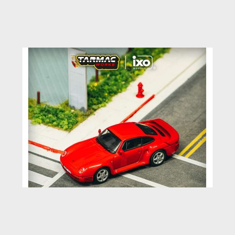 Tarmac Works - Porsche 959 (Red) [Pre-order]