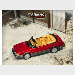 Tarmac Works - Saab 900 Turbo Convertible (Red) [Pre-order]