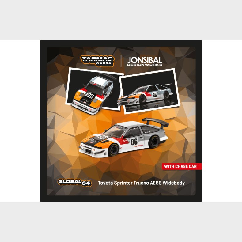 Tarmac Works - Toyota Sprinter Trueno AE86 Widebody TRD