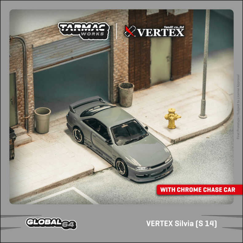Tarmac Works - Vertex Nissan Silvia (S14) [Pre-order]